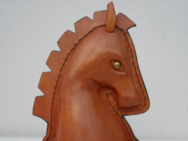 鴻池製作所 馬 貯金箱 本革 鍵付き レザー KONOIKE – smileantiques