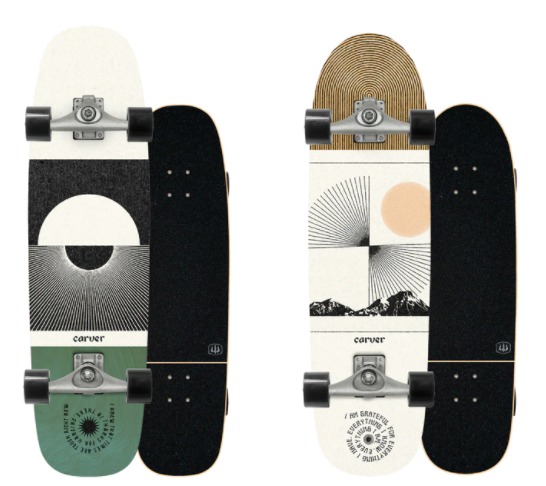 Carver Skateboards 2021 サーフスケートカーバー新モデルが登場 2022