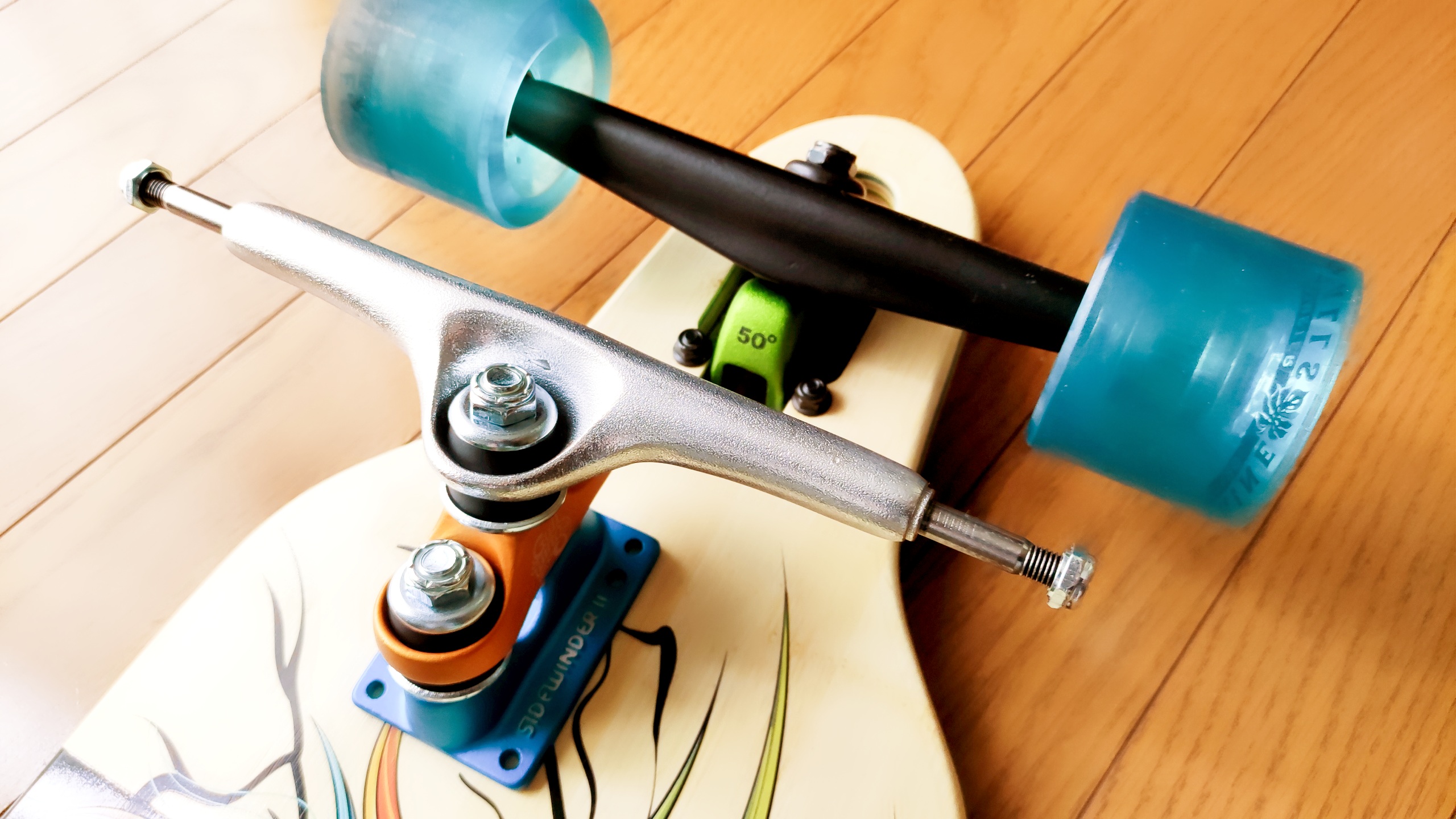 セクター9 サイドワインダー2をレビュー 交換の方法と乗ってみた感じは