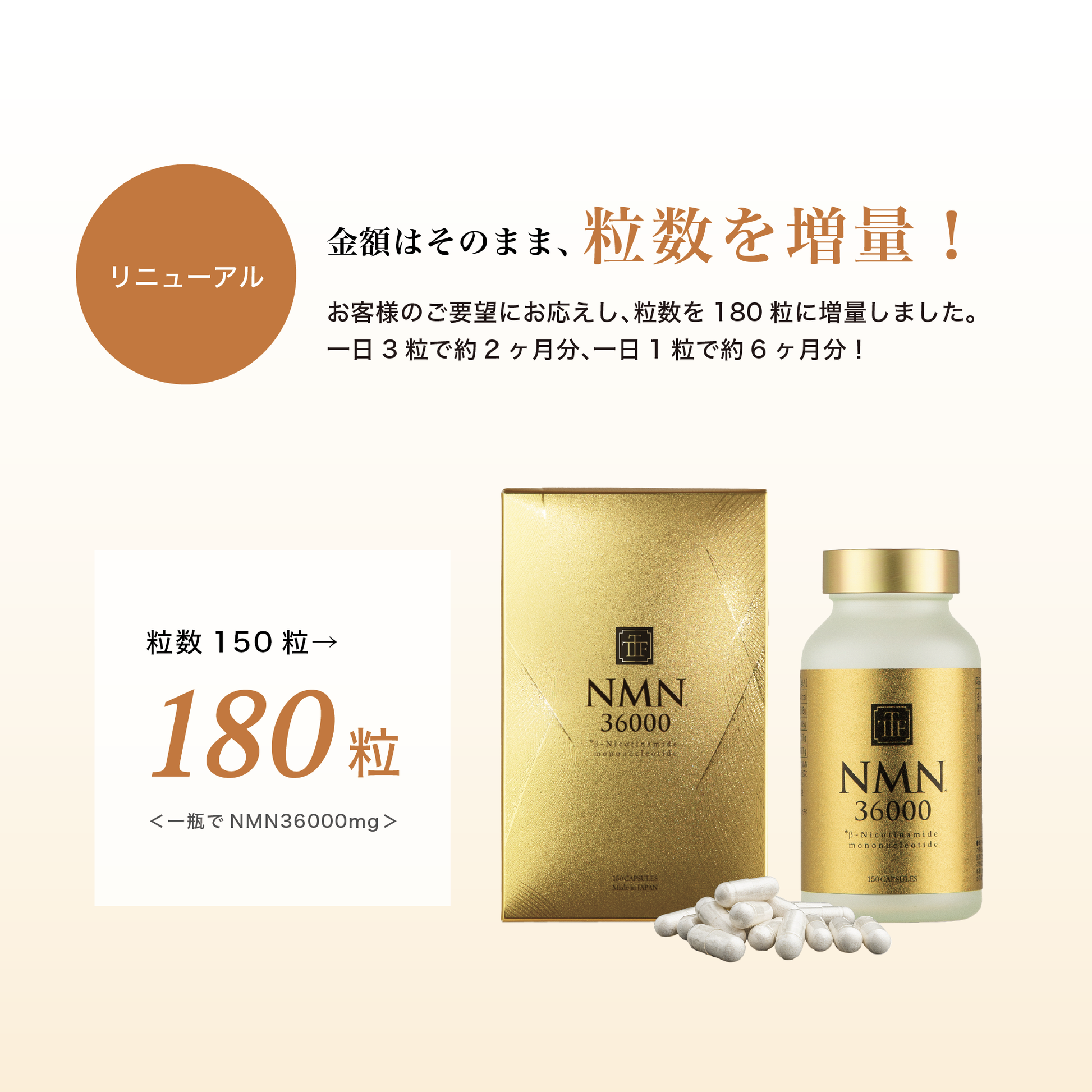 NMN36000 サプリメント – SmilyMethod | 公式オンラインストア