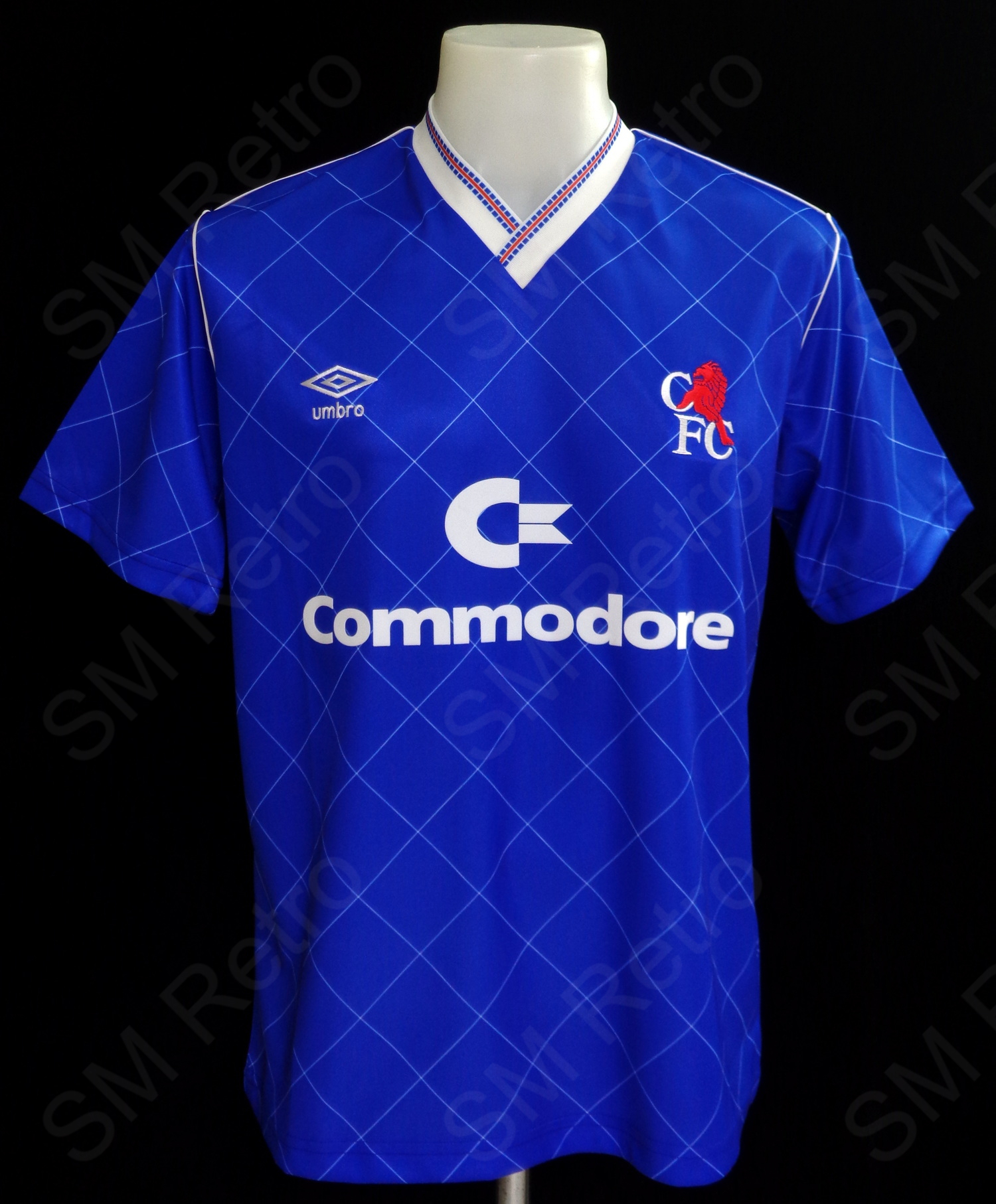 Chelsea 1987-89 Home Shirt - SM Retro