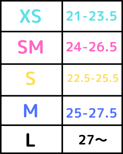 FLUX(フラックス)ビンディングのサイズ表【まとめ】サイズ選びの悩みも