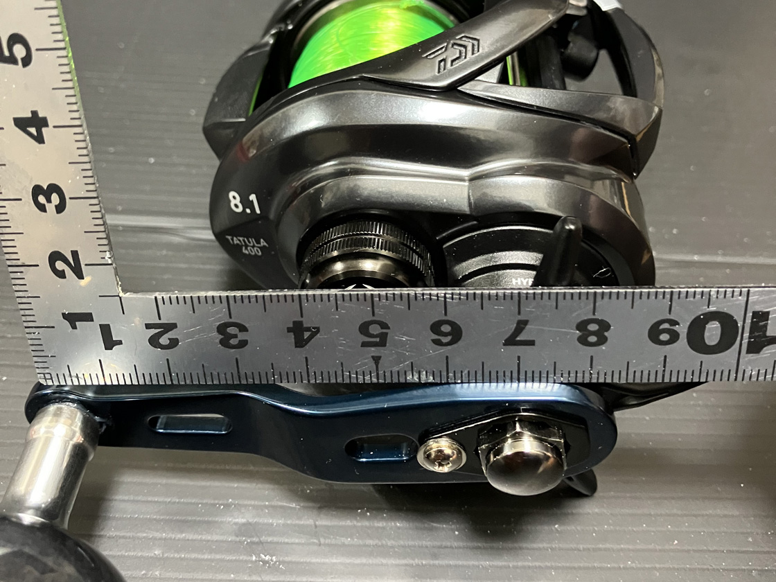 タトゥーラ TW400XHを両軸カゴ釣りで使う （シングルハンドル化 ）