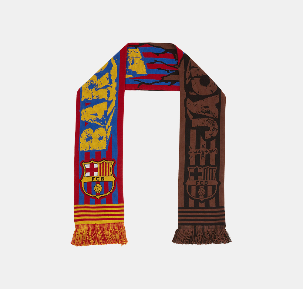 Cactus Jack x FCB BARÇA JACK football club scarf – sneakerdoggcy