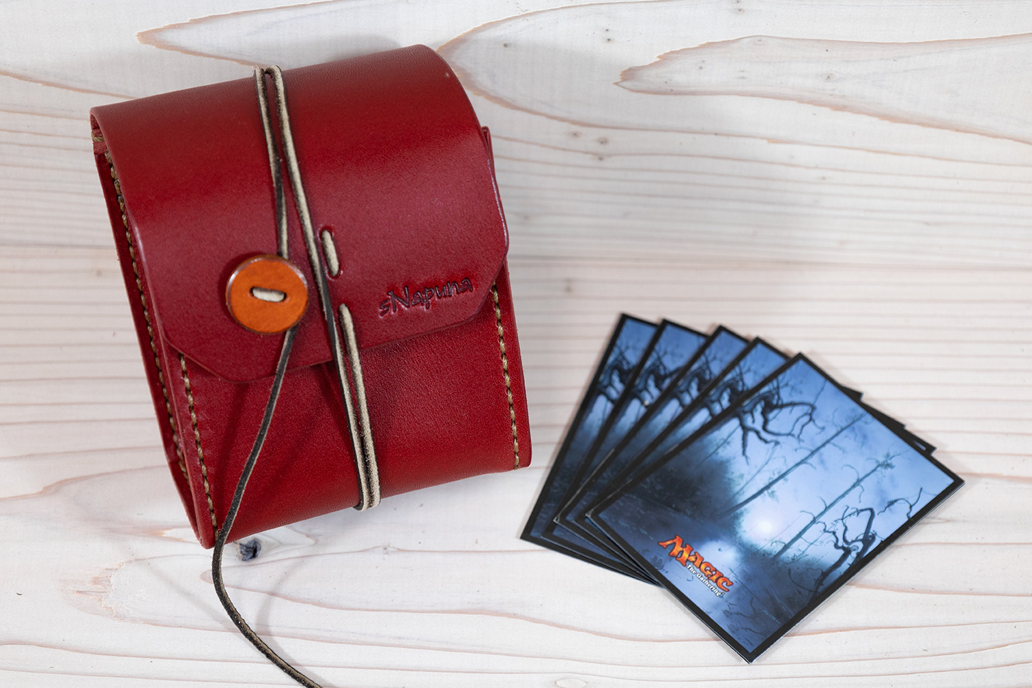 デッキケースS（厚さ：内寸55mm）】／4色から選べる／ローダー対応