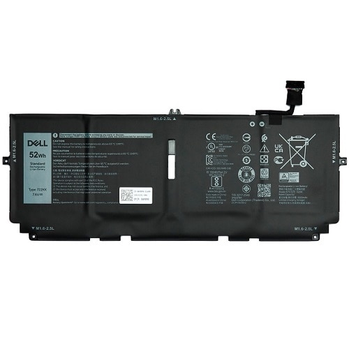 Dell 4-cell 52 Wh Lithium Ion Replacement Battery for Select