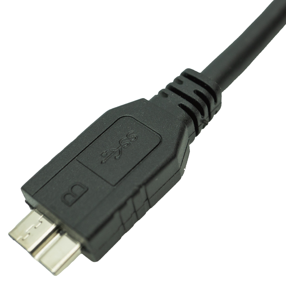 USB 3.0 MicroB(オス)- USB TYPE-A(オス) ケーブル データ高速転送