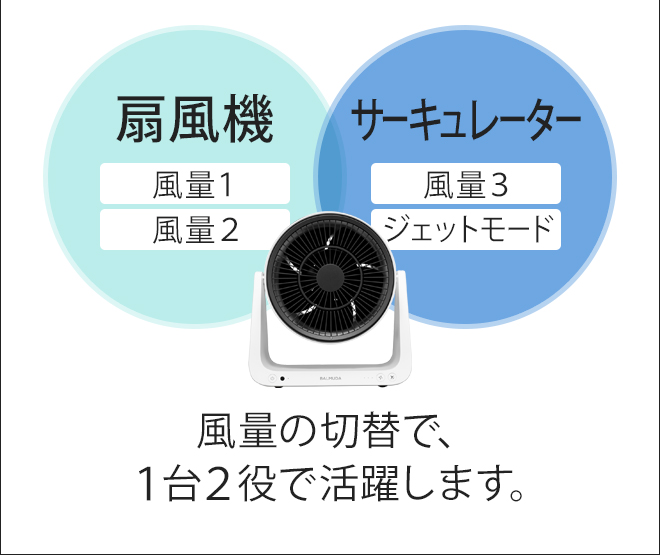 BALMUDA グリーンファンC2 | セレクトショップ・AQUA（アクア）