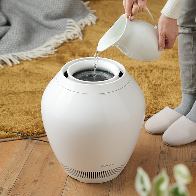 バルミューダ Rain Wi-Fi 気化式加湿器 ERN-1100UA-WK 【公式通販】
