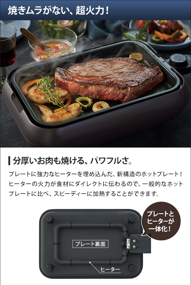 recolte ホットプレート+オプション3点セット 【3大特典】 RHP-1 電気