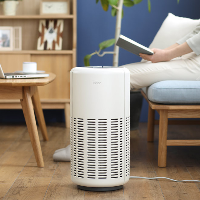 空気清浄機 【交換用フィルターの特典付き】 cado カドー LEAF250