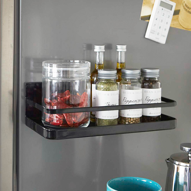 山崎実業 調味料ラック 調味料入れ ストック 調味料ケース スパイス