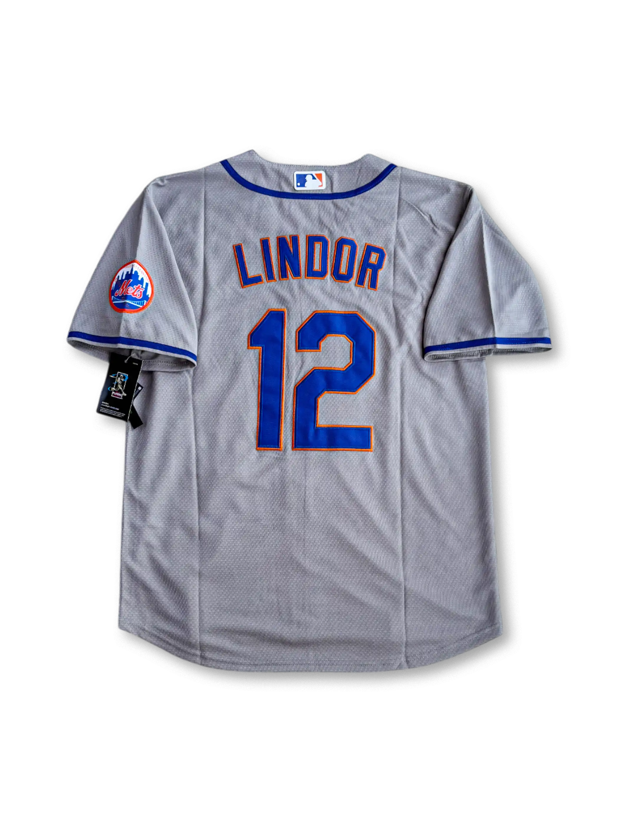2025年 ニューヨーク・メッツ アウェイ フランシスコ・リンドーア 12番