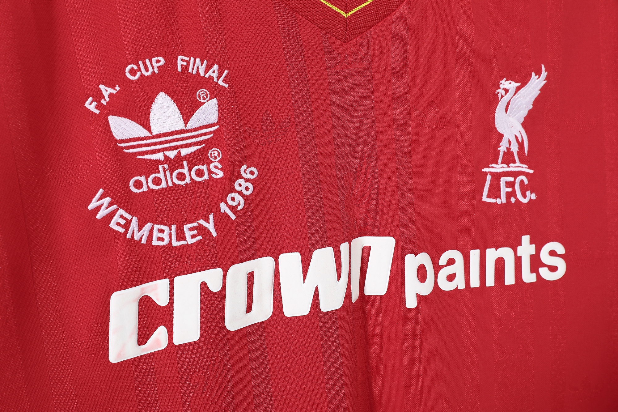 86-87 Liverpool Home Retro Long Sleeve Jersey/86-87利物浦主场长袖