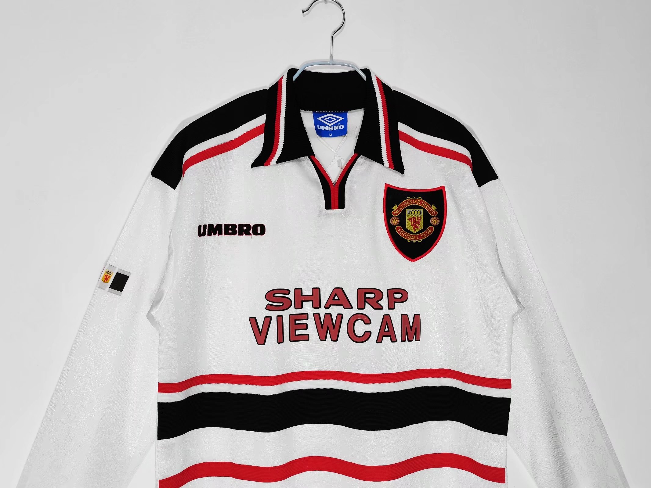 1998-99 Manchester United Away Long Sleeve Retro Jersey