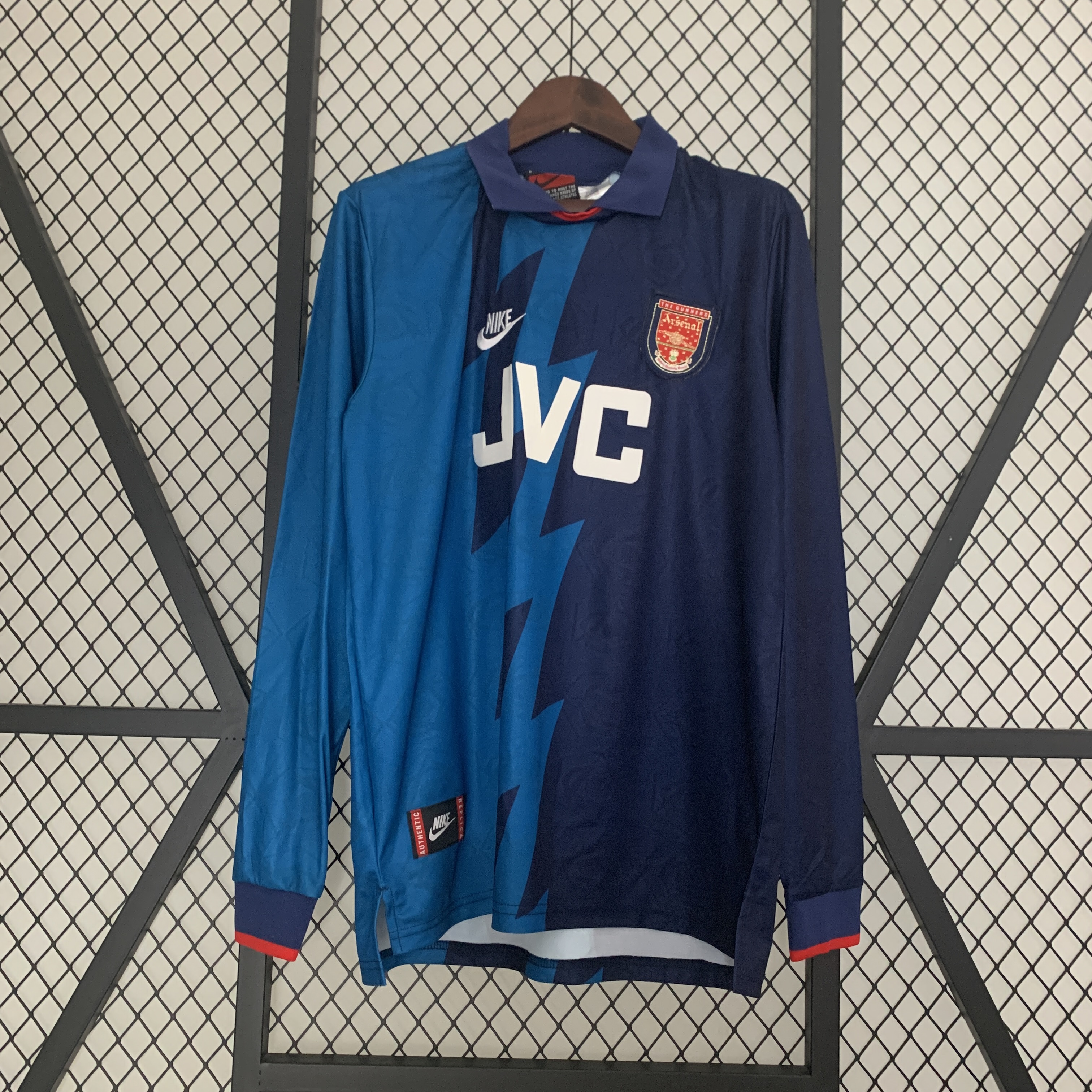 1995-96 Arsenal Away Long Sleeve Retro Jersey