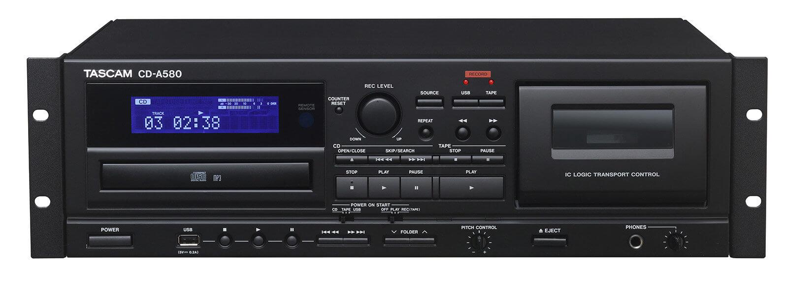 ラジオ・コンポ TASCAM CD-A550 No.1 CD-A550 | 業務用CDプレーヤー/カセットデッキ | TASCAM (日本)