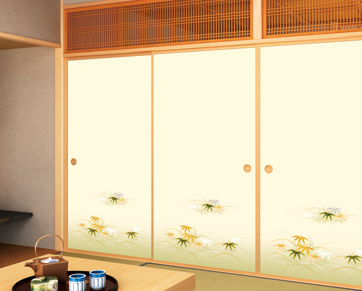 襖紙｜新鳥の子襖紙 景勝第32集｜No.809｜ルノン株式会社