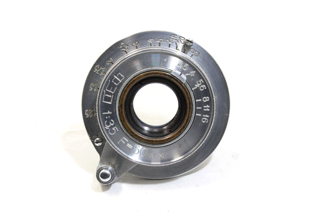 中古 ロシア製 Industar-10 フェド50mm F3.5 沈胴(現状品) 程度:B（並品）