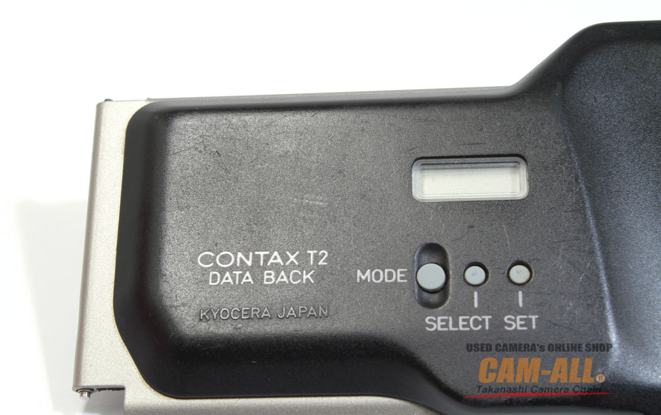 中古 コンタックス T2用 データバック