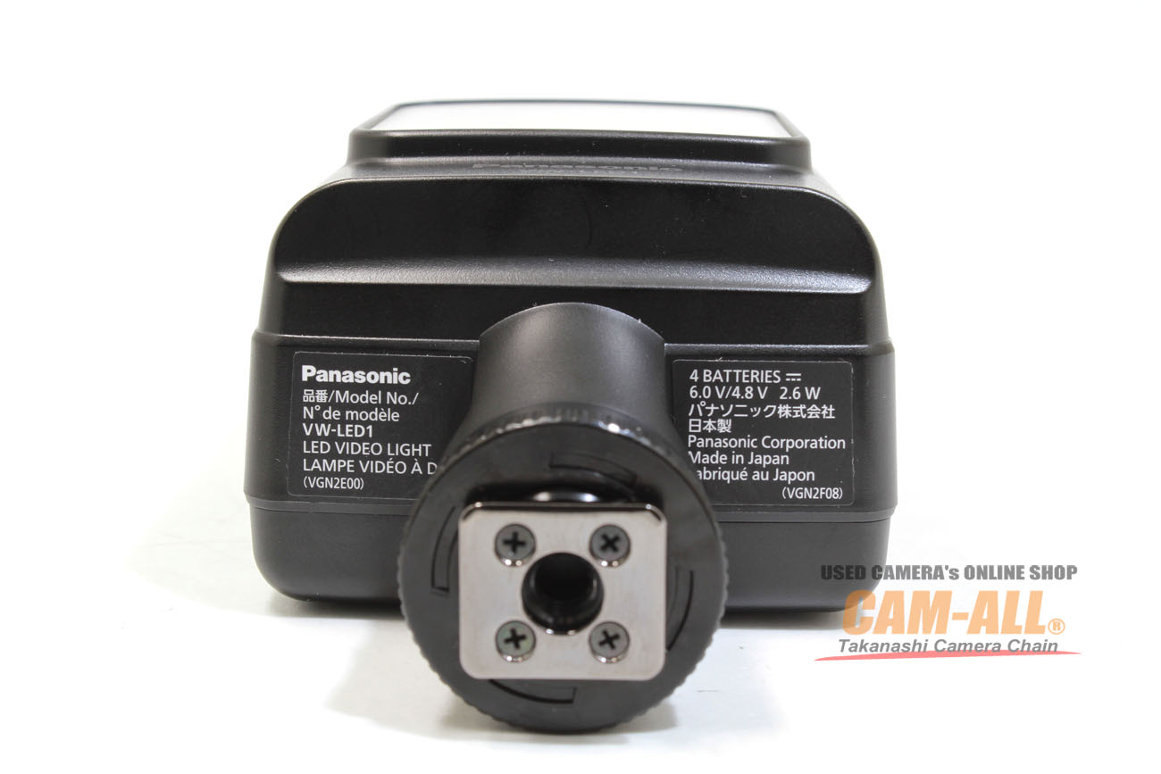 中古 パナソニック LEDビデオライト VW-LED1
