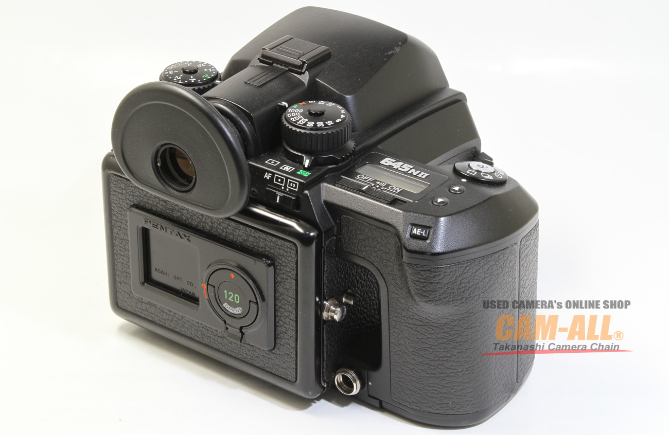 中古 ペンタックス 645NII ボディ 程度:AB- (良品マイナス)
