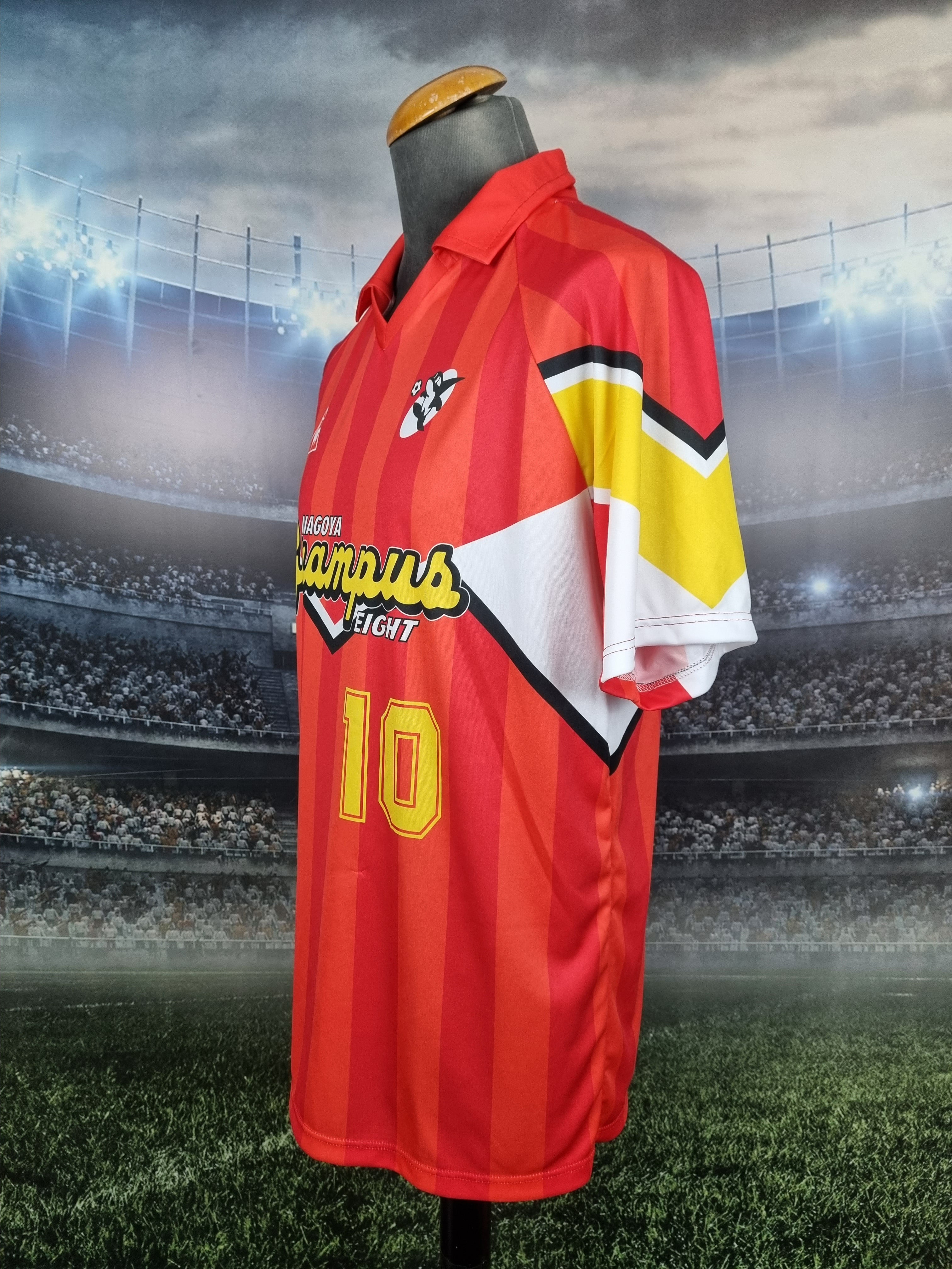Nagoya Grampus Eight 1992/1994 Home Football Shirt Lineker #10
