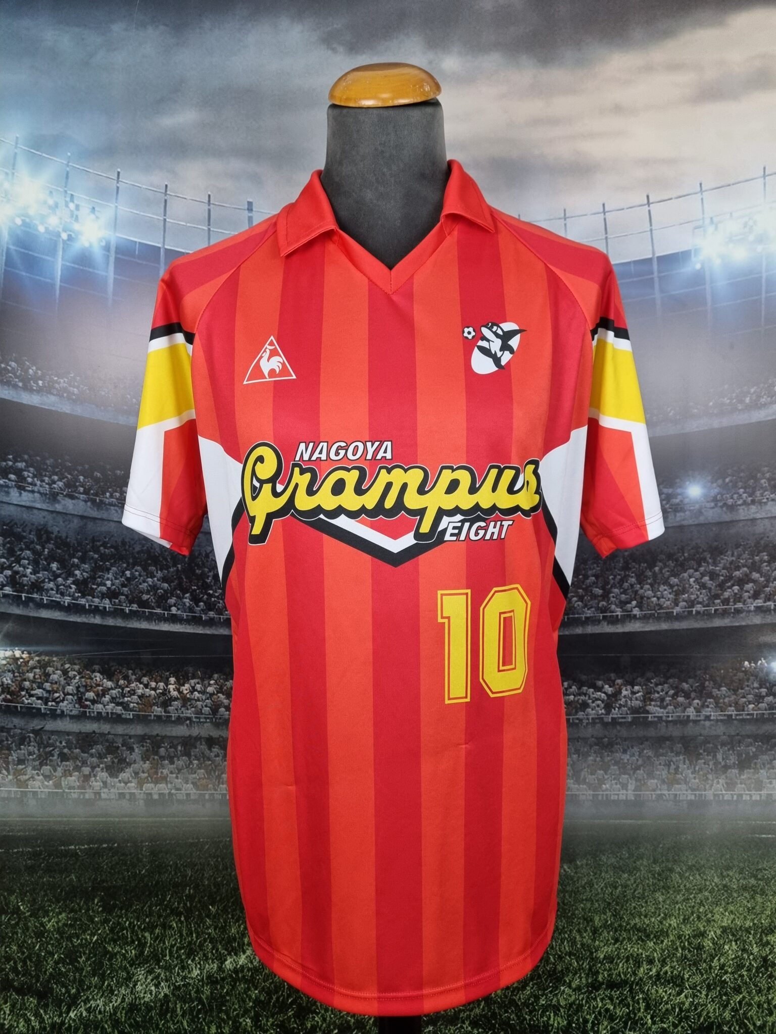 Nagoya Grampus Eight 1992/1994 Home Football Shirt Lineker #10
