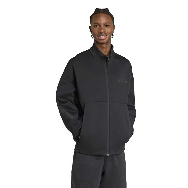 adidas Z.N.E. Erkek Siyah Dik Yaka Ceket JM6058 - Sporthink