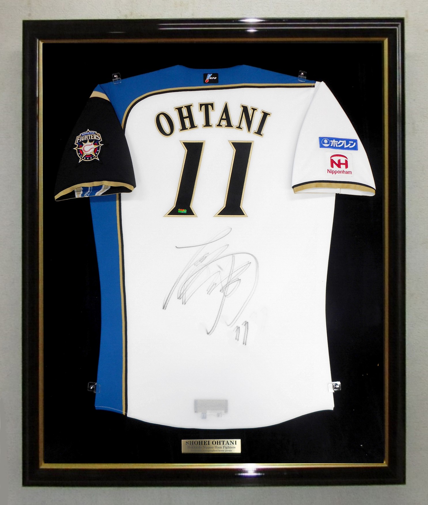 大谷翔平北海道日本ハムファイターズユニフォーム額縁
