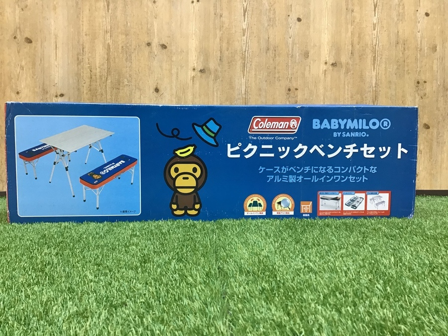 サンリオ×コールマンのピクニックベンチセット/ベビーマイロが入荷