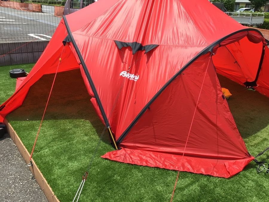 中古テント買取】ベルガンスのウィグロLT4を設営してみた。[2021.05.30
