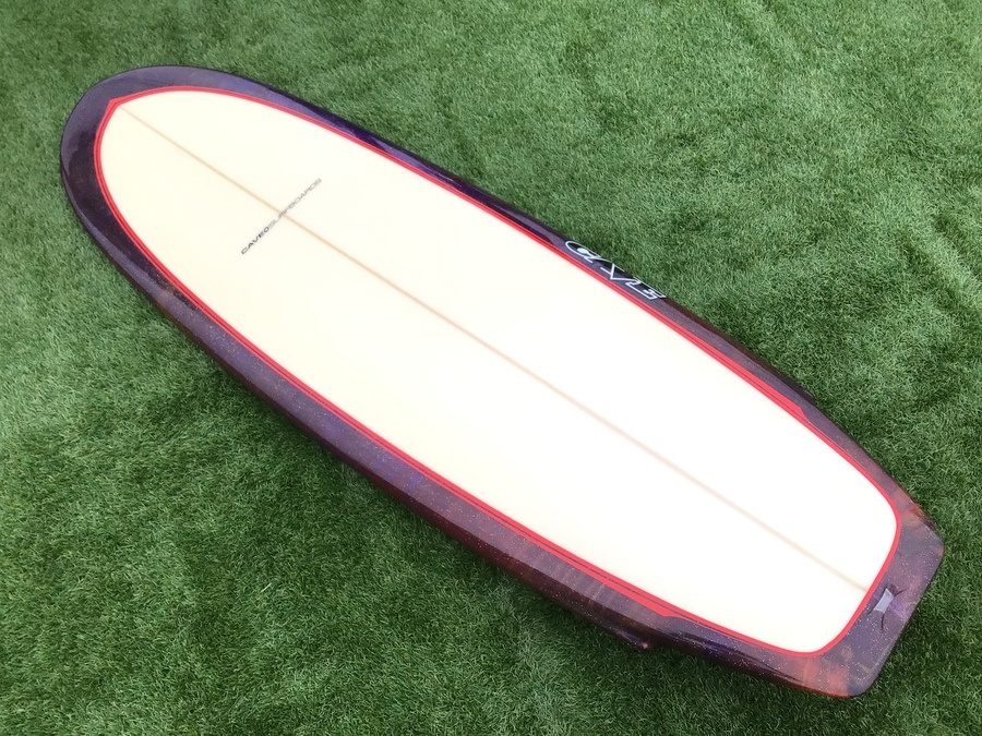 サーフボード買取】CAVEのミニシモンズが買取入荷【ロング・サンデー