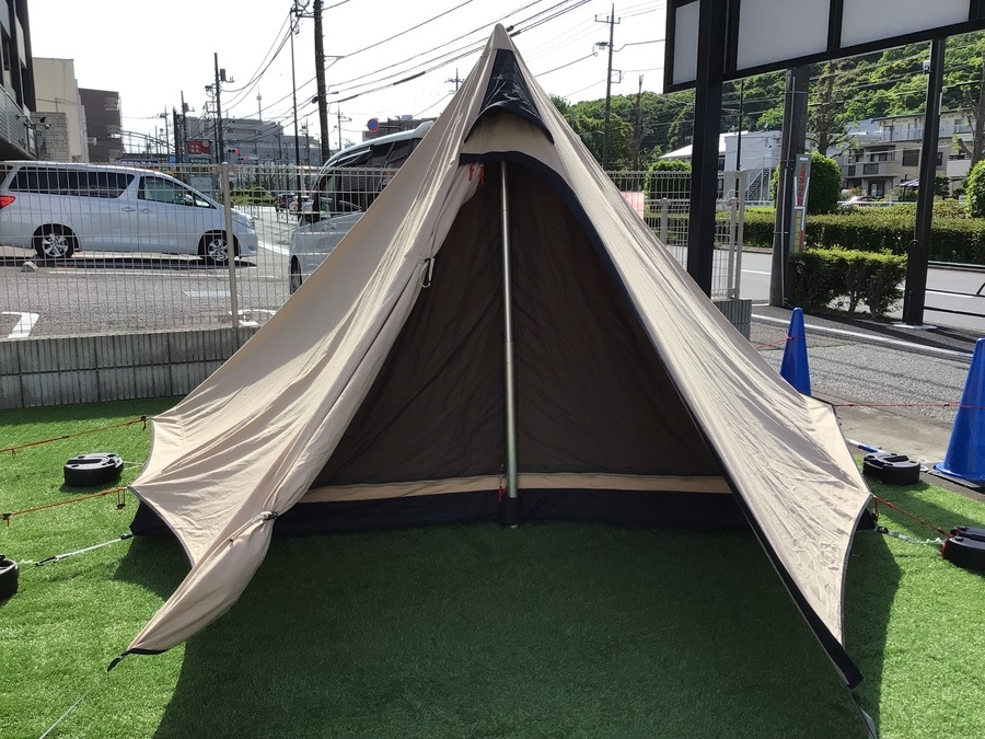 少人数で快適に過ごせるモノポールテント！ROBENS【フェアバンクス