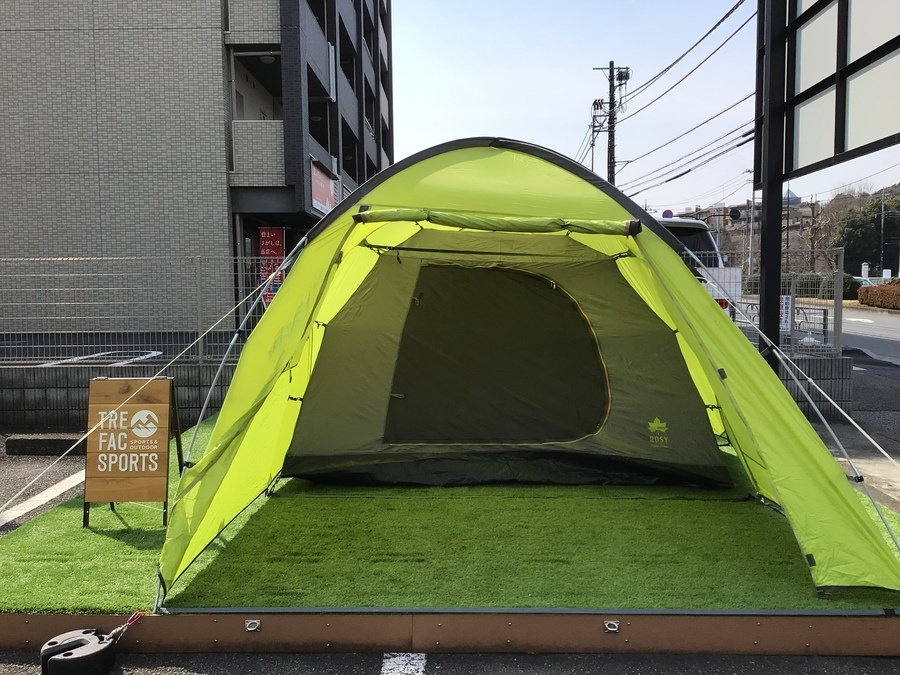 初めてのファミキャンにオススメのテント！ロゴス ROSYドゥーブルXL