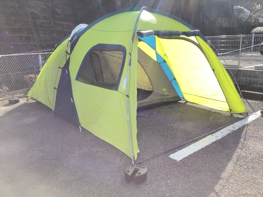 ロゴスのロージーツールームテントBJが入荷！一人でも設営できるお手軽