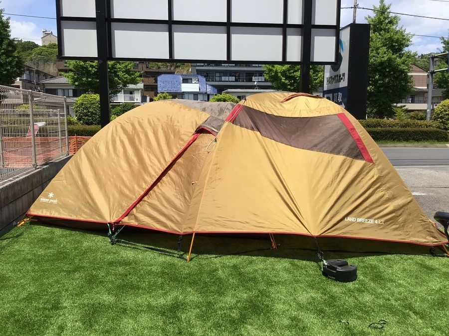 テント買取】スノーピークのランドブリーズ4LXが訳あり特価で購入可能