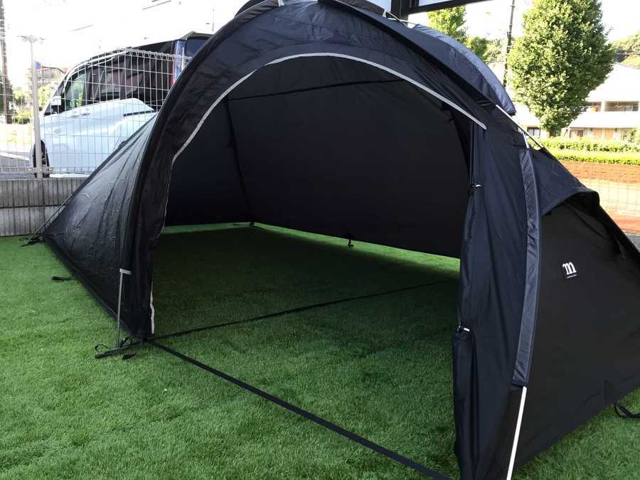 金属加工職人が作るスタイリッシュテント！ムラコのブラックビーク4P