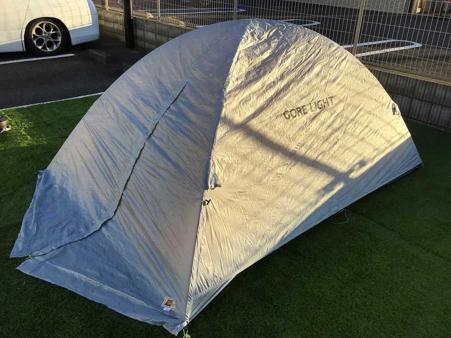 もう手に入らないゴアテックスのシングルウォールテント・ゴアライトと