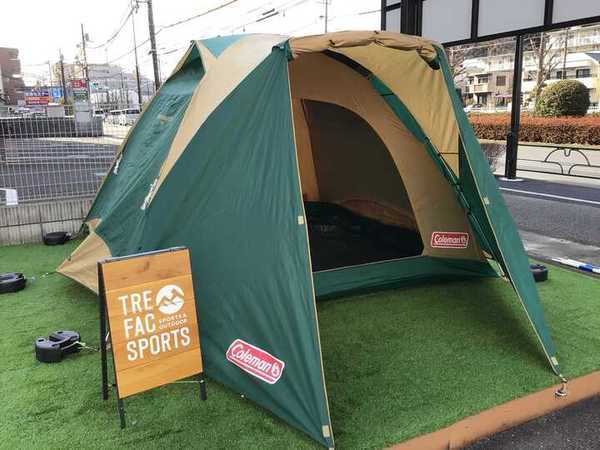 ファミリーキャンプ初心者にオススメ！【コールマン タフワイドドーム4