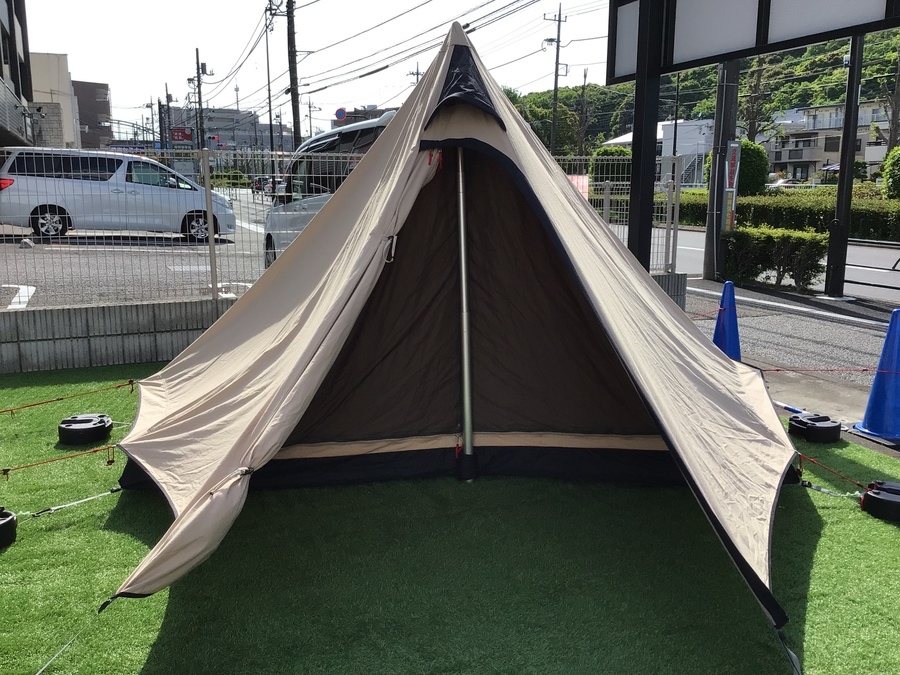 少人数で快適に過ごせるモノポールテント！ROBENS【フェアバンクス