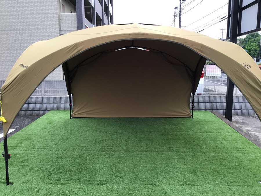 コールマン TCパーティーシェードDX300】火に強くて設営簡単！[2022.05