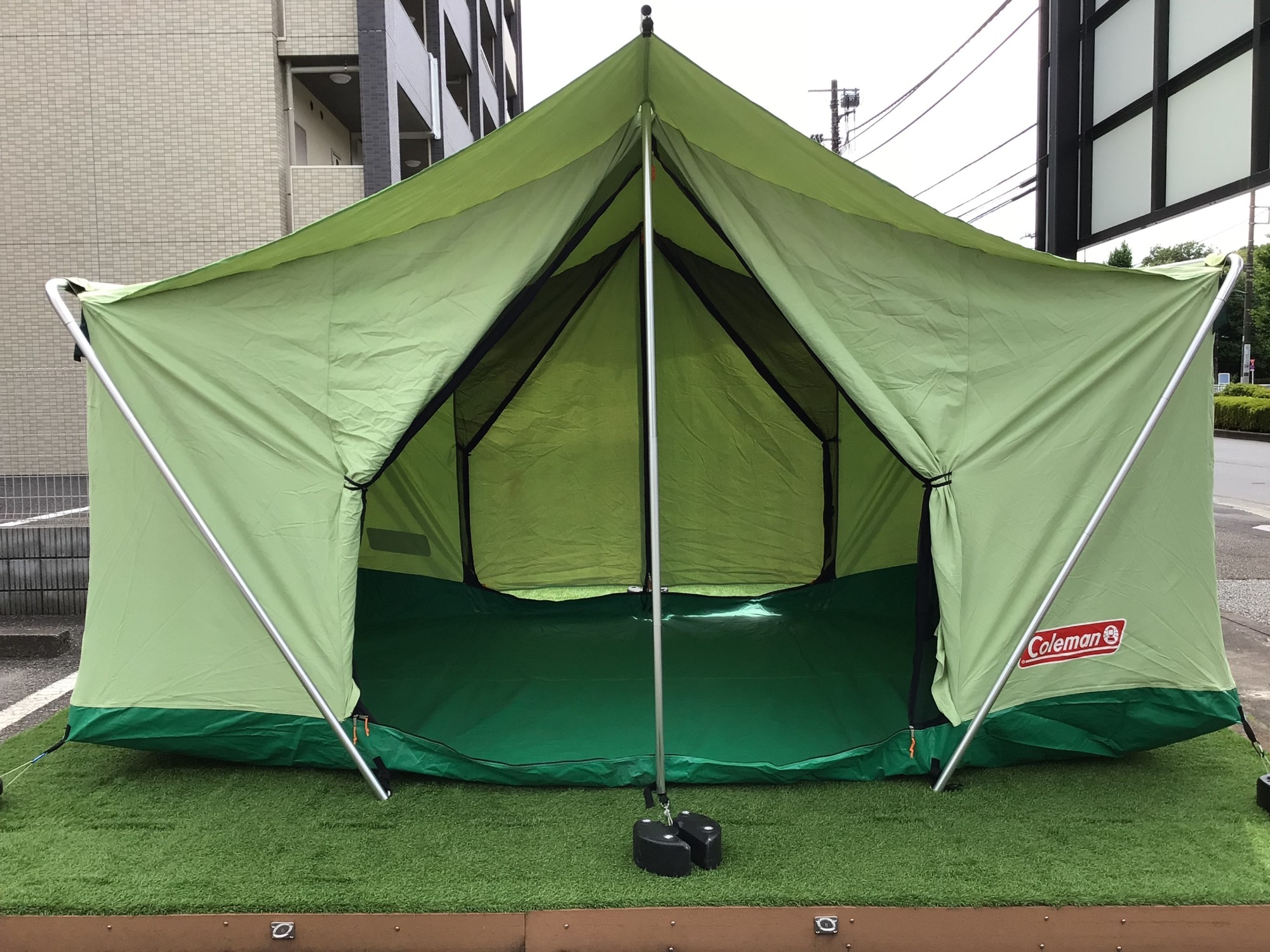 まるでお家みたい！復刻版「コールマン オアシステント DX リバイバル