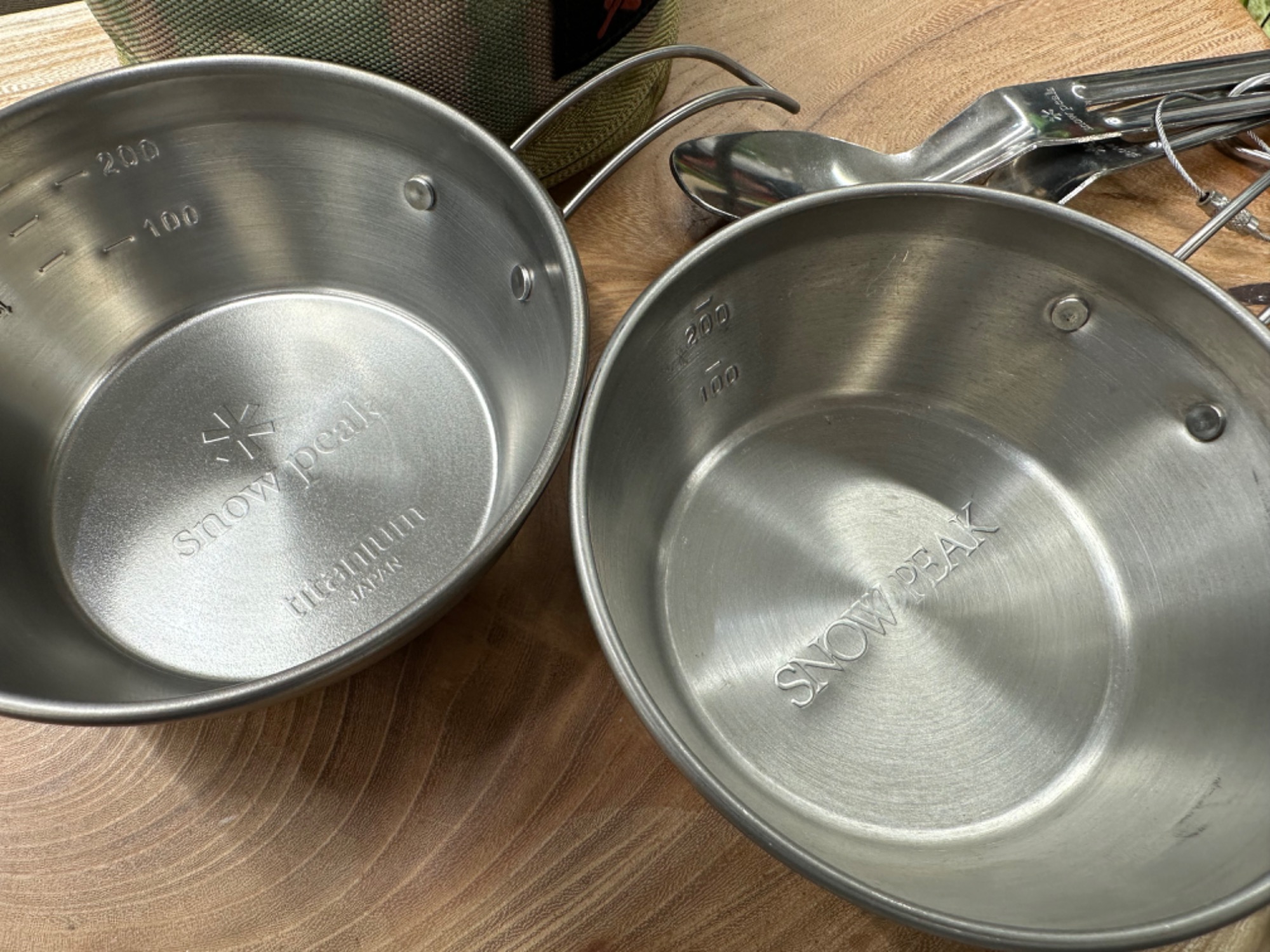 スノーピーク買取】廃盤希少なワッパーカップ2種!軽くて畳める!登山