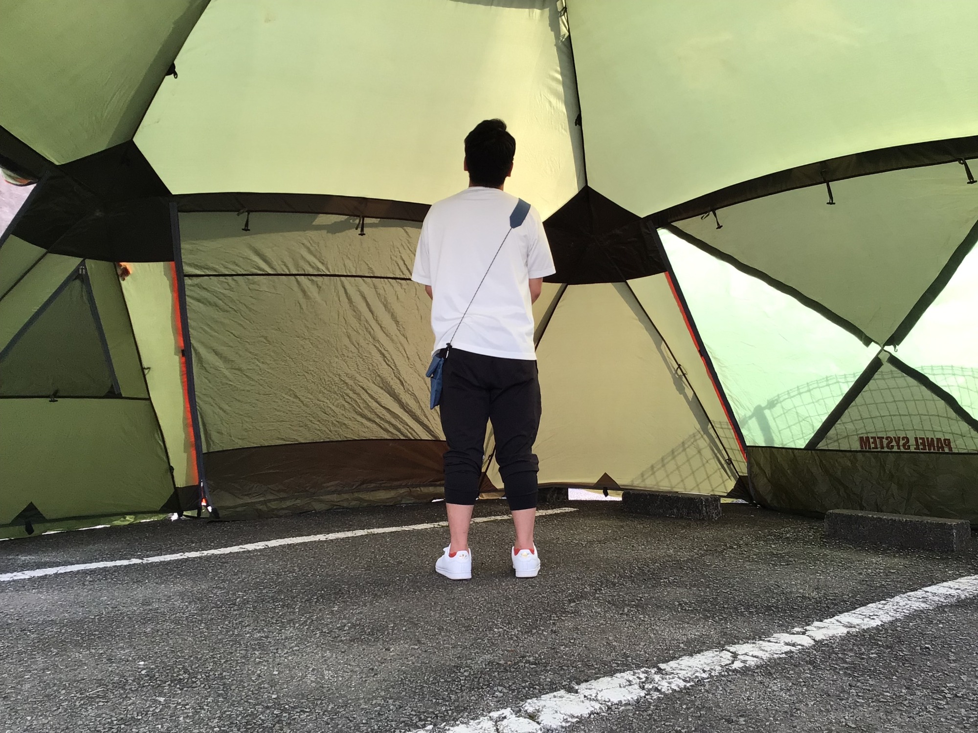 デカすぎ!LOGOSデカゴン!!約6ⅿ四方のドームシェルターがたった15分で