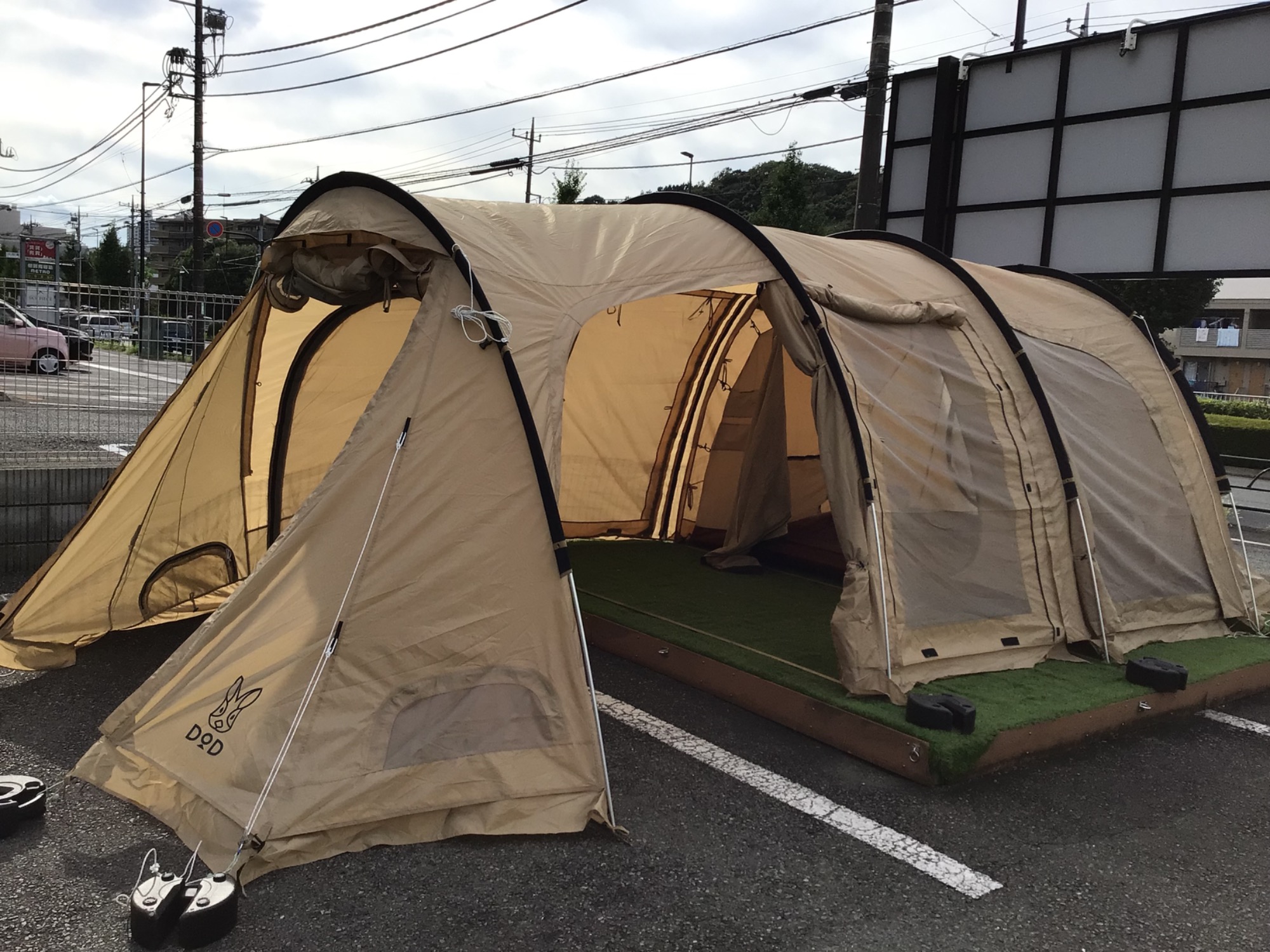 DODの代表作！ご家族や友人と使える「カマボコテント3M」のご紹介