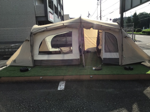 インナーテントが2つ？！】サバティカルの2ルームテント「ギリア」のご