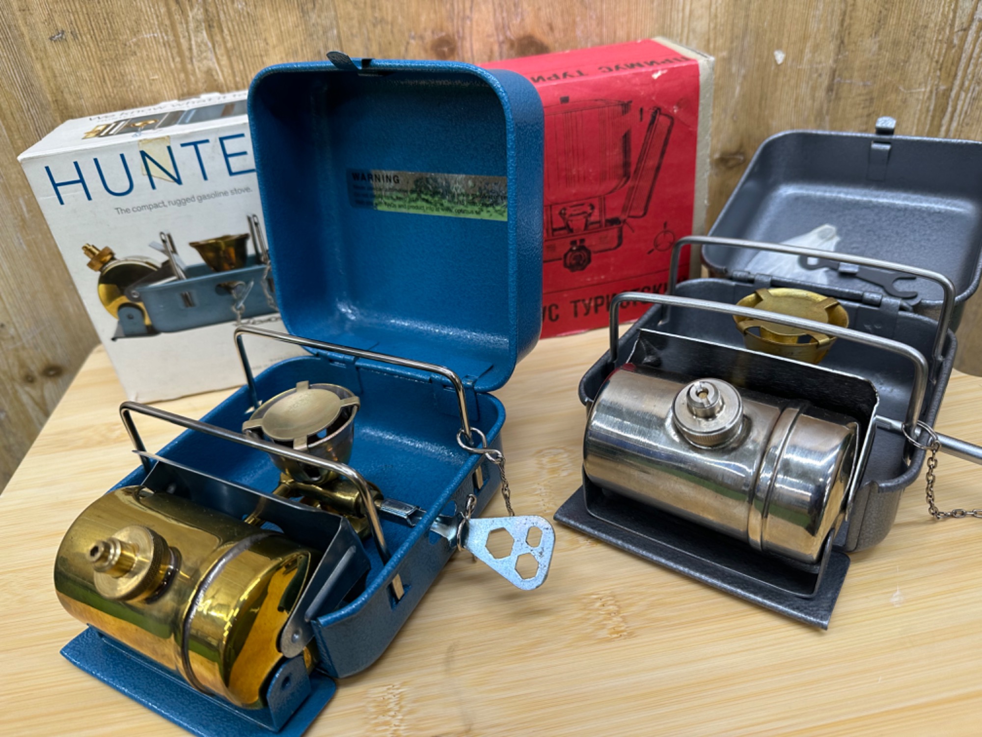 コレクター必見!!】ソビエト製箱ストーブPT-1&OptimusNo.8HUNTER最終型