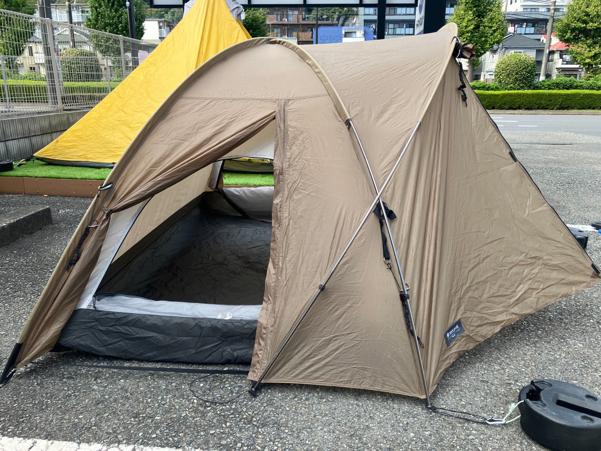 コンパクトで機能性が高い！スノーピークのミニッツドームPro.ari1