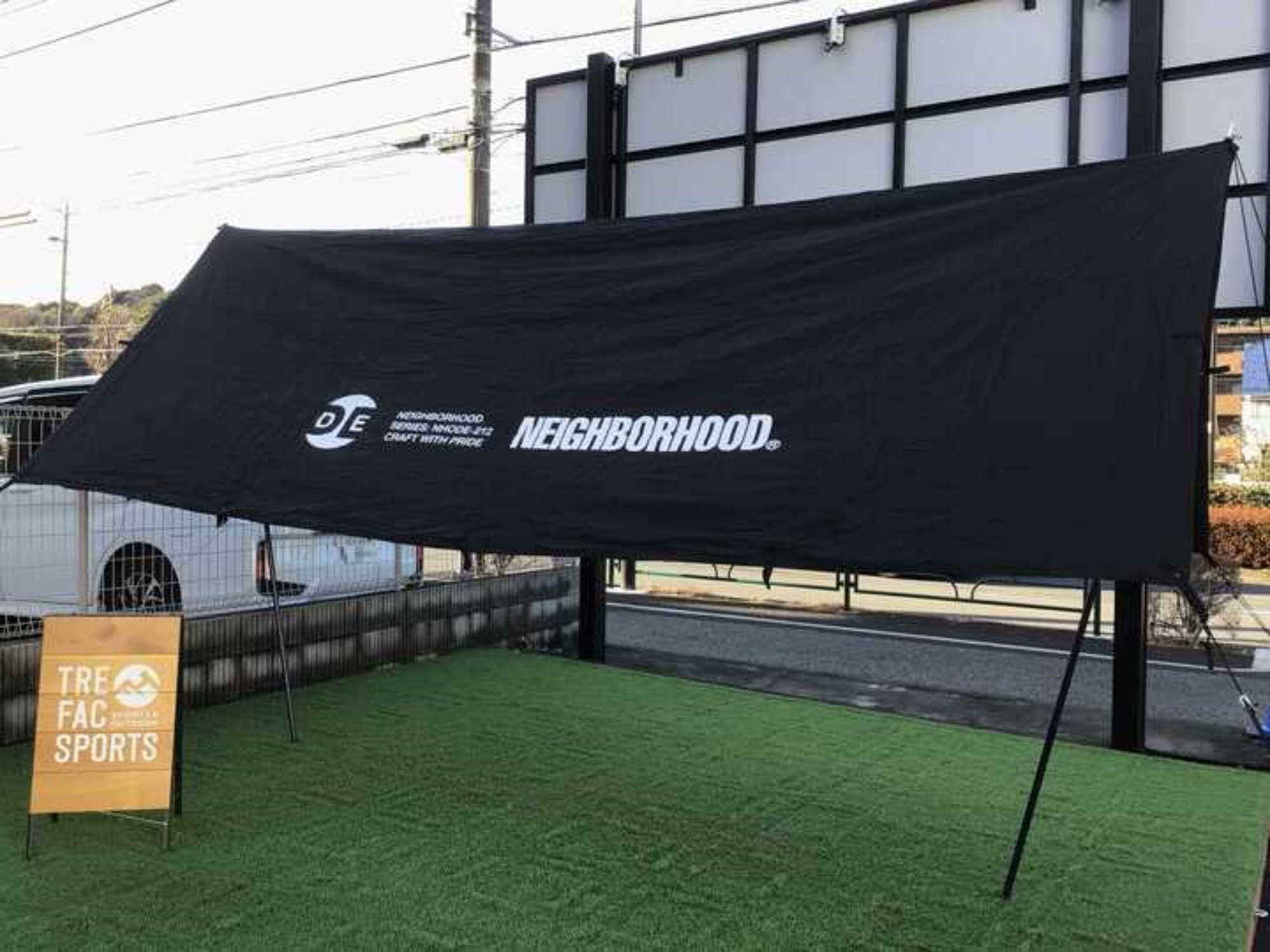ブラックキャンパー必見の大人気コラボタープ【CE-TARP】[2023.01.17